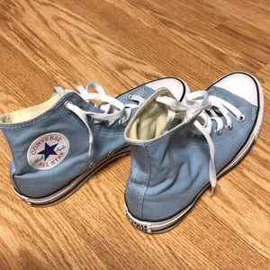 Baby Blue Converse Men’s 5 Women’s 7